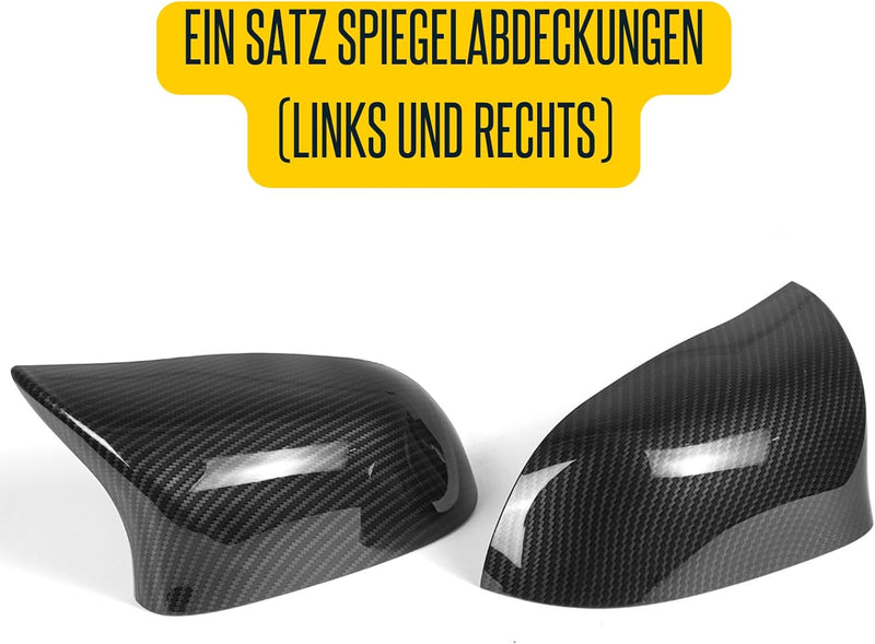 Sport Spiegelkappen Passt auf 2011-2019 BMW X5 F15 X3 F25(LCI) X6 F16 X4 F26 Tuning Auto Zubehör Aus