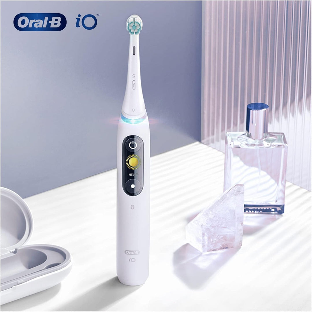 Oral-B Set mit 2 iO Gentle Care Bürsten Weiss, Weiss