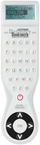 Electronic Dictionary Bookmark-German-English,White Deutsch-Englisch/Englisch-Deutsch, Deutsch-Engli