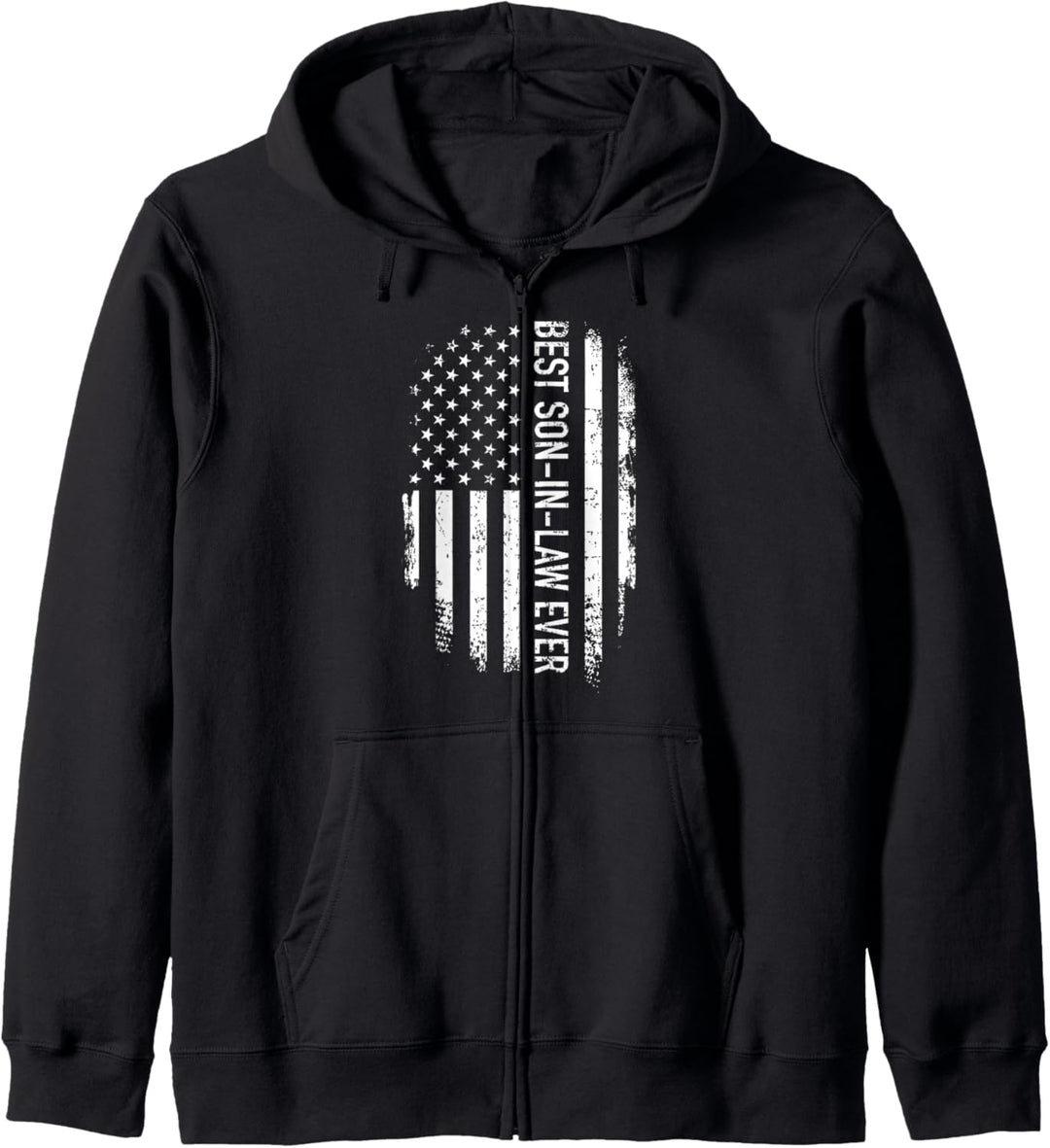 Bester Schwiegersohn der Welt USA Fahne Flagge Kapuzenjacke
