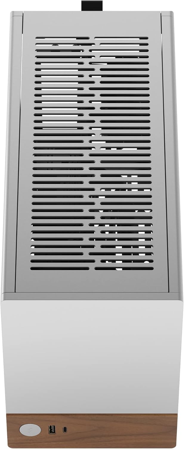 Fractal Design Terra Silver - Wood Walnut Front Panel - Small Form Factor - mITX Gaming case – PCIe