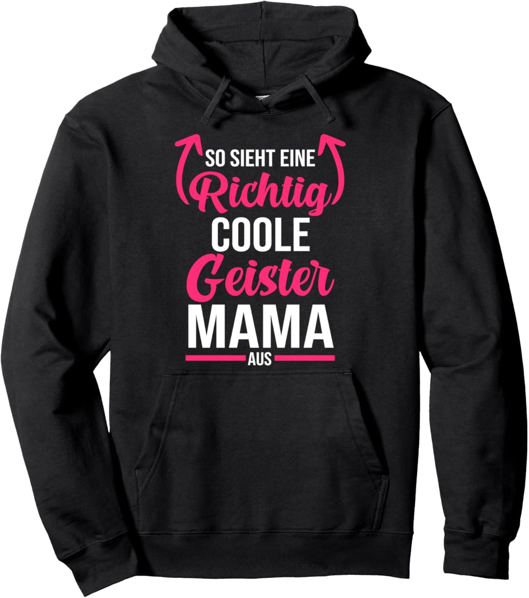 Geister Mama Gespenst Mutter Halloween Pullover Hoodie