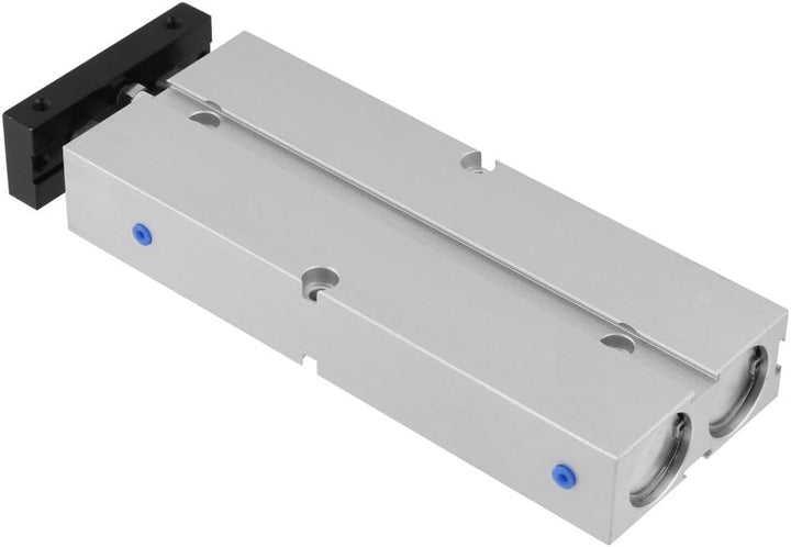 20mm Bohrung 100mm Hub Doppelstange Doppeltwirkend Hochwertiger pneumatischer Luftzylinder aus Alumi