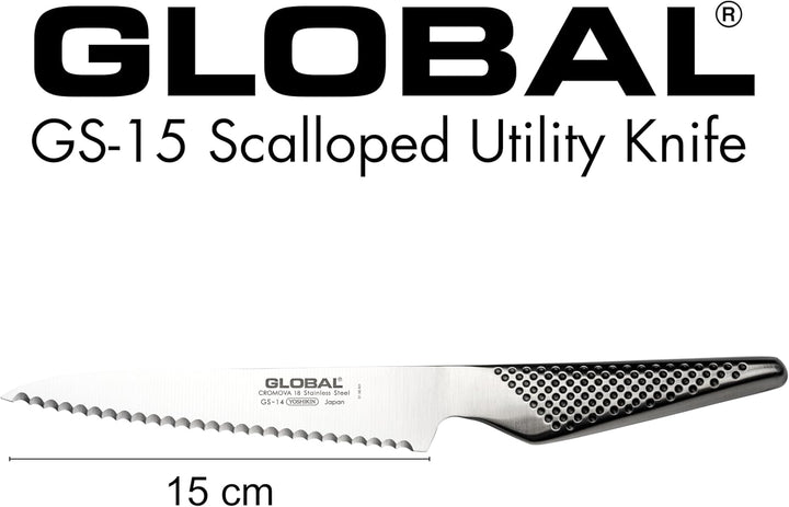 Global GS-14 Brötchenmesser 15 cm