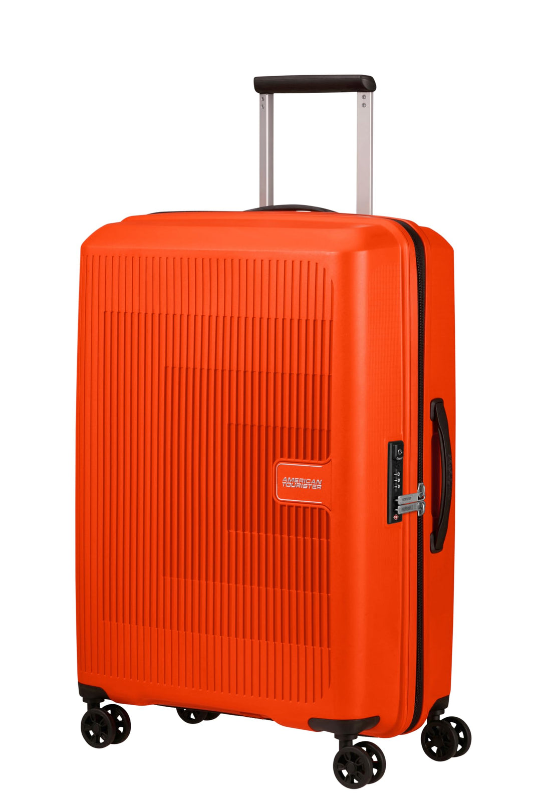 American Tourister Aerostep - 4-Rollen-Trolley M 67 cm erw. bright orange