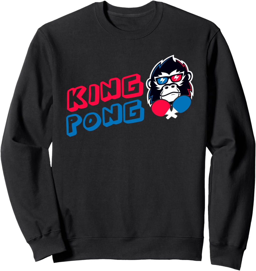 Ping Pong Tischtennisspieler - King Pong Tischtennis Sweatshirt