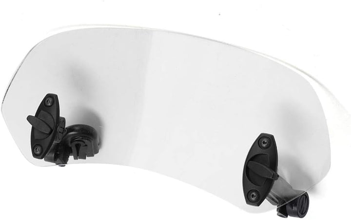 DEWIN Windabweiser Motorrad, Universal Windschutzscheibe Motorrad Windschild Spoiler Universal Motor