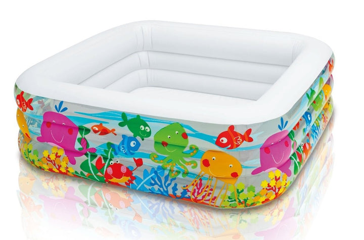 Intex 57471 NP – Pool Aquarium, Mehrfarbig, 160 x 160 x 50 cm