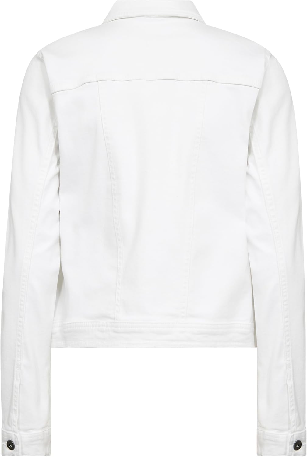 KAFFE Jacke KAzelina Damen Jeansjacke Leichte Denim Übergangs Jacke 34 Chalk, 34 Chalk