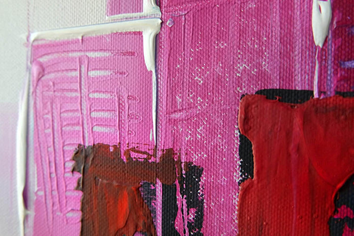Monica Mirafiori I 100% HANDGEMALT I Gemälde Big City 120x80cm | Gemälde Handgemalt | Acrylgemälde |