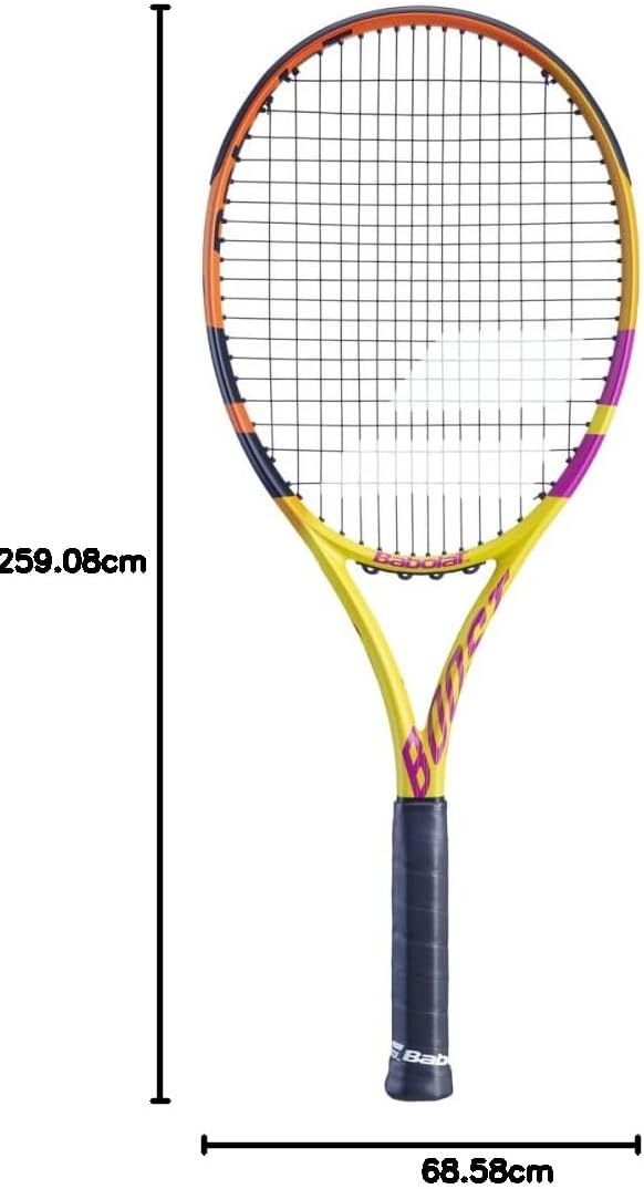 BABOLAT VS 121226 - Boost RAFA S CV Jaune orange Violet Gr. 0