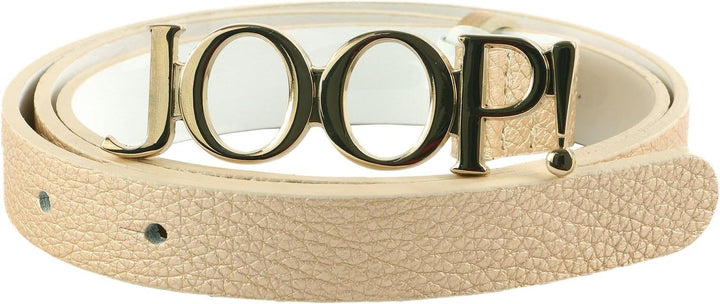 Joop! 2,0 CM Women's Cow Leather Belt W95 Beige
