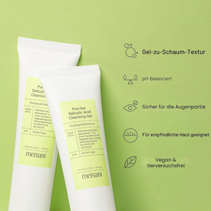 Meisani Puri-Tea Acid Cleansing Gel 150ml