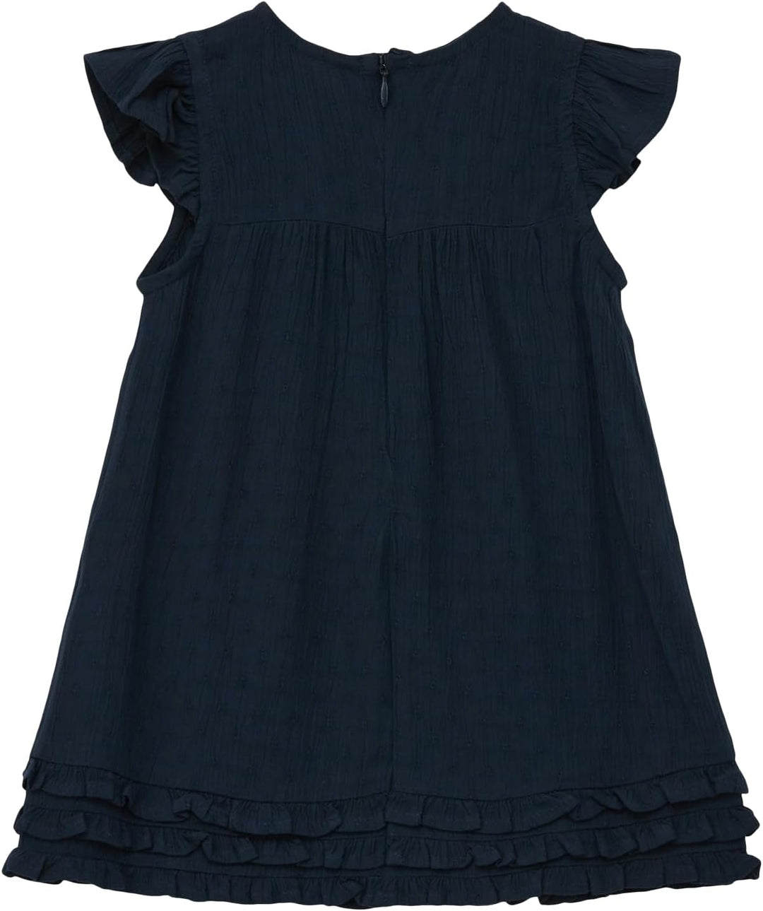 s.Oliver Junior Baby Girls Volant Kleid, Blue, 62