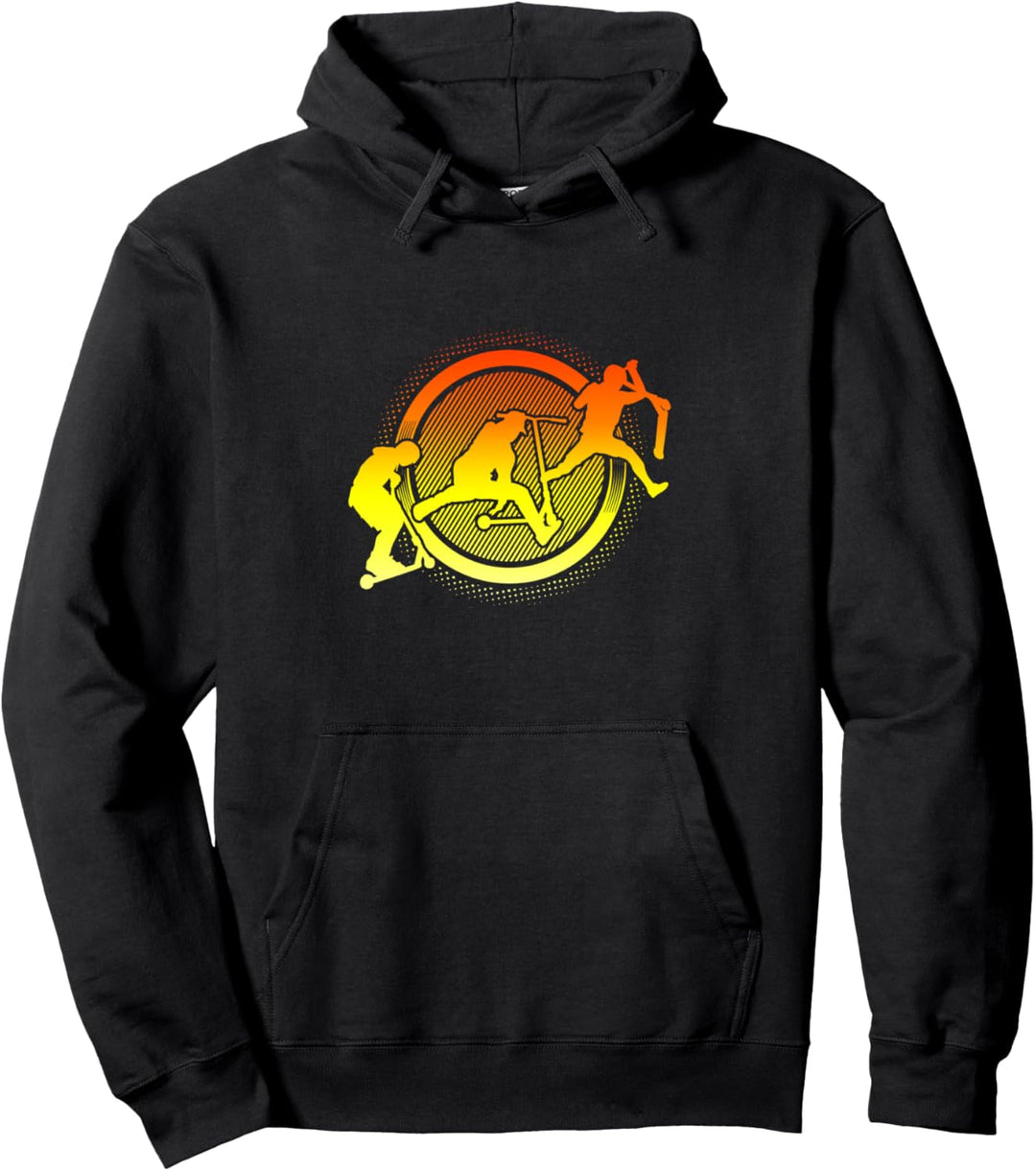 Tretroller Stunt Scooter Tricks Pullover Hoodie