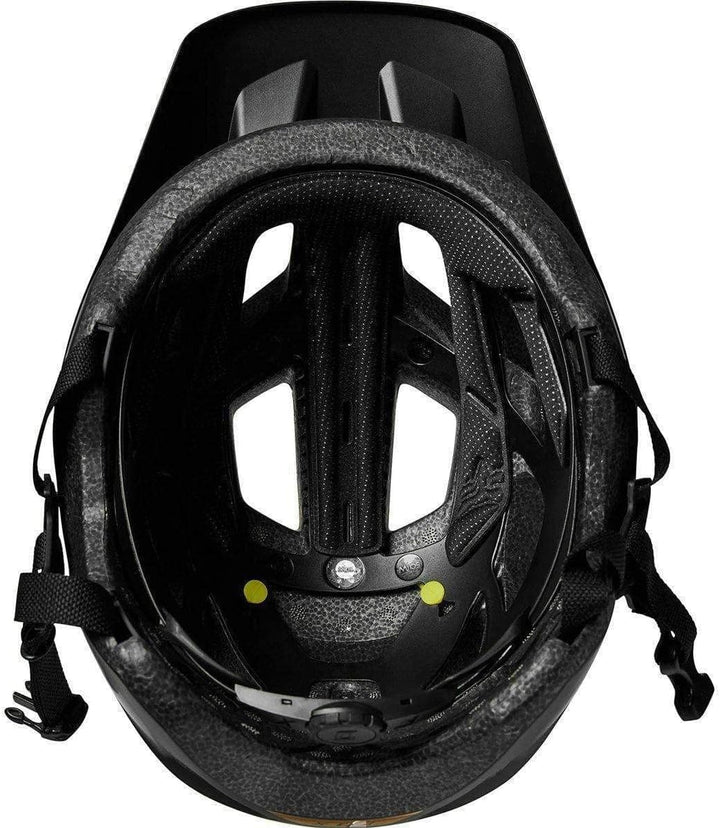 Fox Racing Helm Mainframe MIPS Motorcycle Clothing L Black/Gold, L Black/Gold