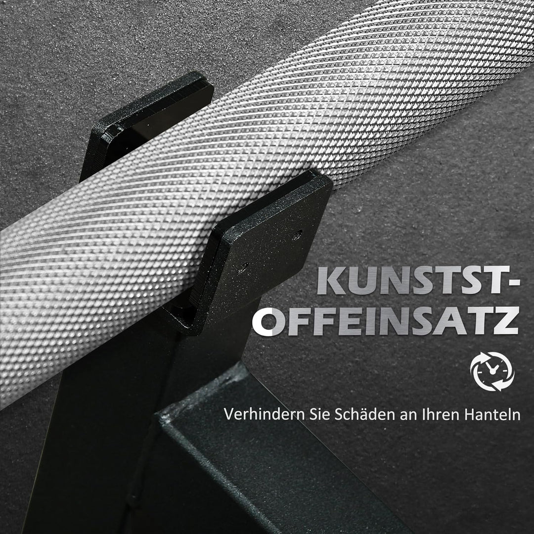 SPORTNOW Barbell Jack Deadlift Jack mit rutschfestem Griff Kreuzheben Langhantelheber Langhantelstän