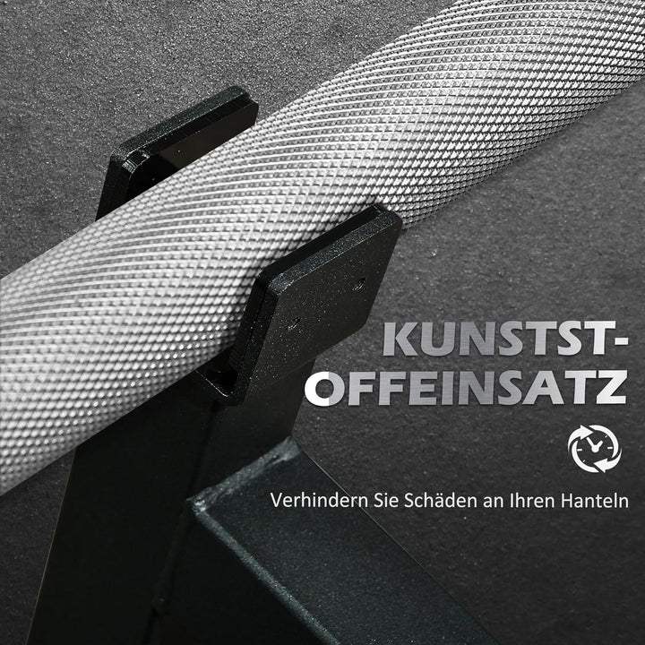 SPORTNOW Barbell Jack Deadlift Jack mit rutschfestem Griff Kreuzheben Langhantelheber Langhantelstän