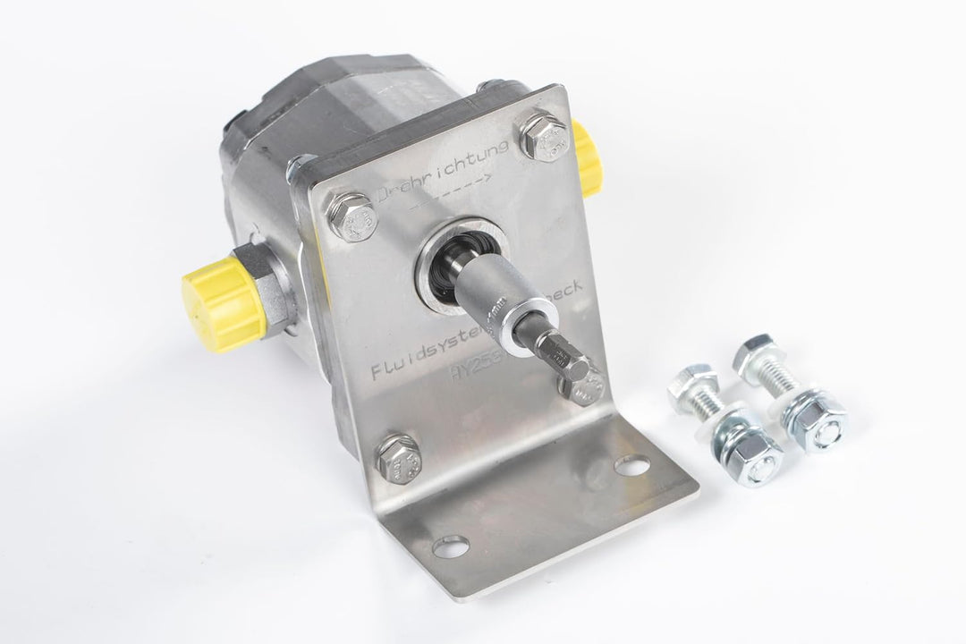 Generisch Anhängerpumpe Kipperpumpe, Akkuschrauber, für PKW-Anhänger, Hydraulikpumpe