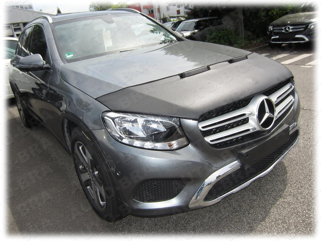 Auto-Bra AB3-00165 kompatibel mit MB Mercedes-Benz GLC X253 C253 Bj. seit 2015 Haubenbra Steinschlag
