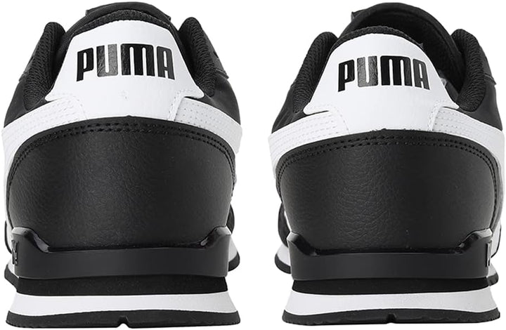 PUMA Men's St Runner Adult NlSneaker 37 EU V3 Black White, 37 EU V3 Black White