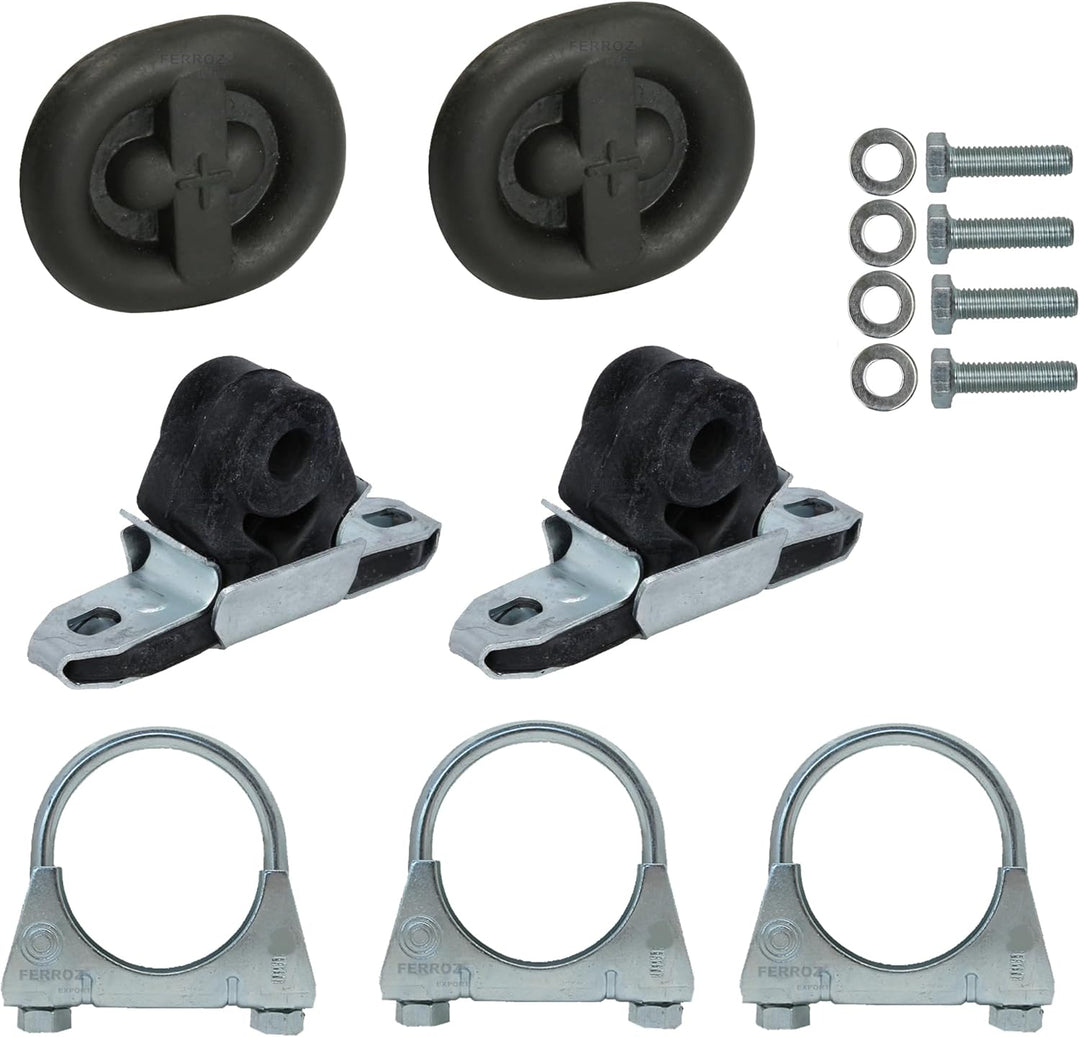 Ferroz Export Ersatz für Auspuffanlage Auspuff ab Kat VW T4 Transporter 2.0 2.5 1.9 D 2.4 D + Anbauk