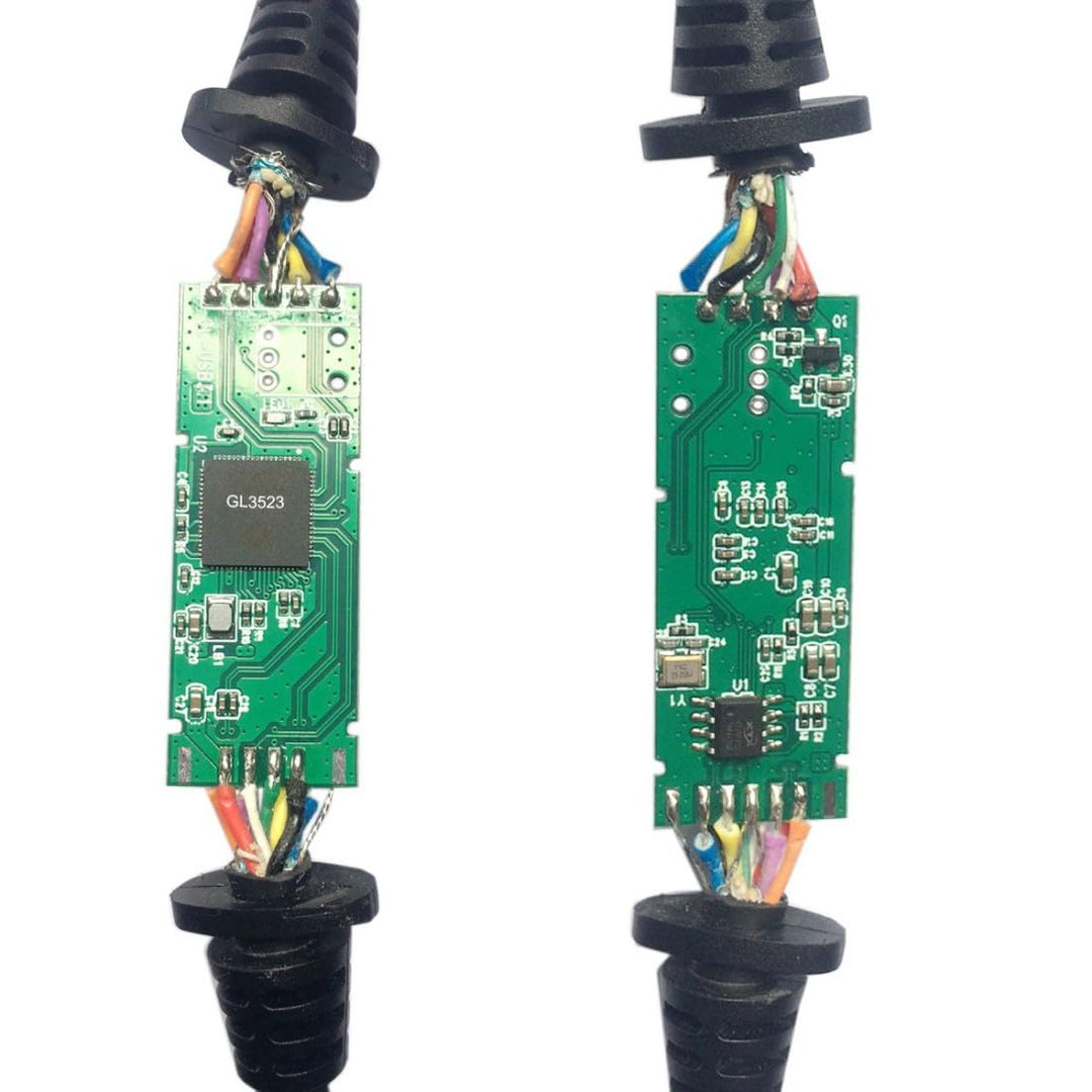 chenyang CY 8m USB 3.0 A Repeater-Kabelstecker auf Micro USB 3.0 B-Stecker mit Befestigungsschrauben