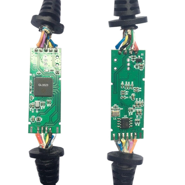 chenyang CY 8m USB 3.0 A Repeater-Kabelstecker auf Micro USB 3.0 B-Stecker mit Befestigungsschrauben