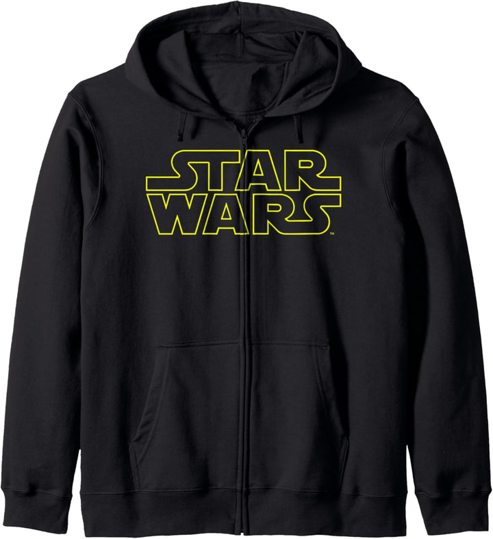 Star Wars Simple Logo Outline Kapuzenjacke
