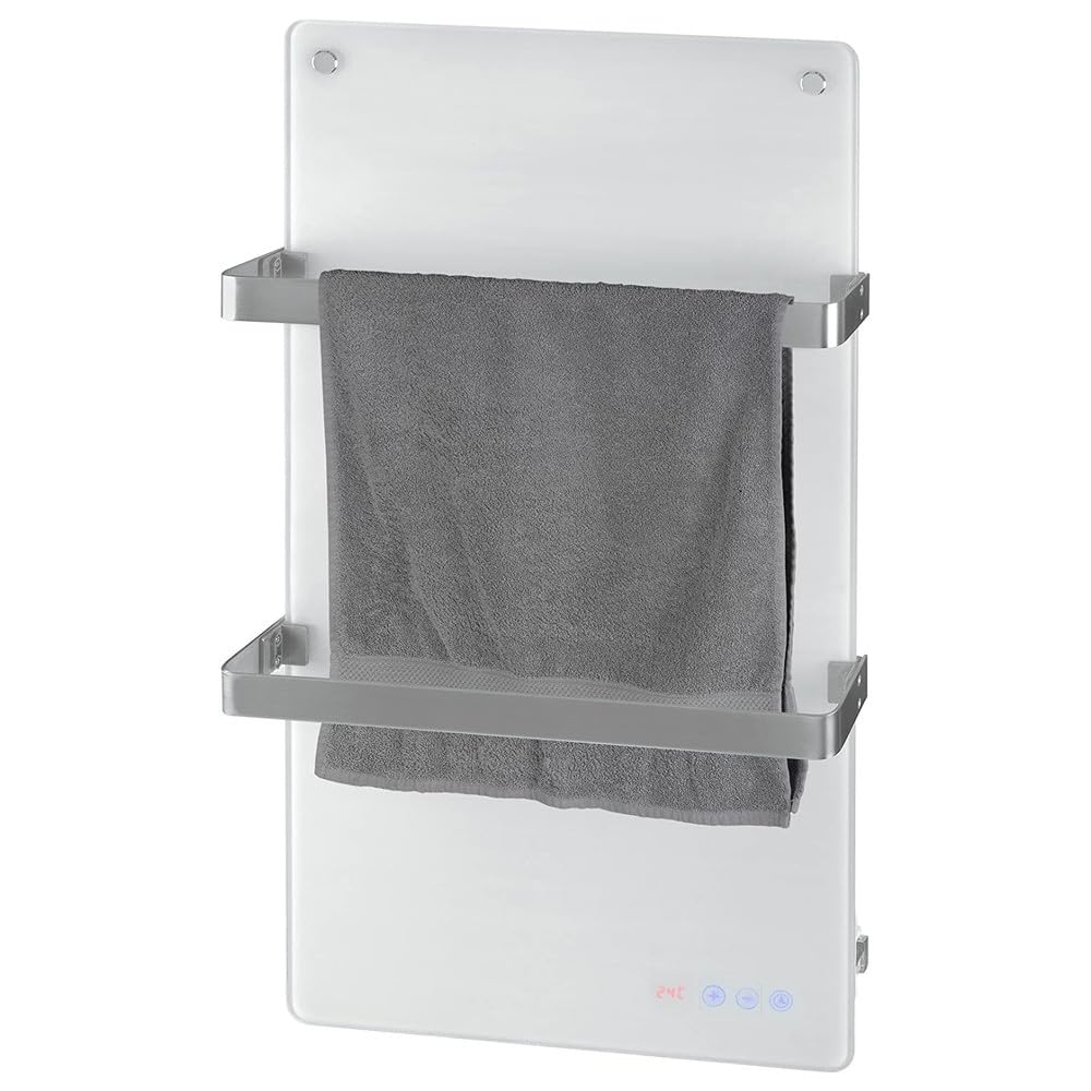 Badezimmer Heizkörper Handtuchtrockner Handtuchwärmer Eurom Sani Comfort Wifi Elektro Glas