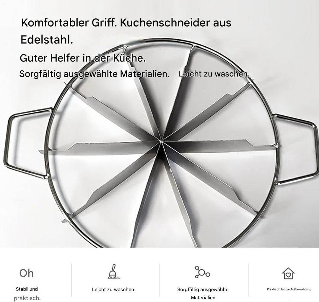 Kuchen -Portionsmarker - Kuchen -Slicer -Marker | Tortenschneider | Kuchenteiler | Portion Maker Too