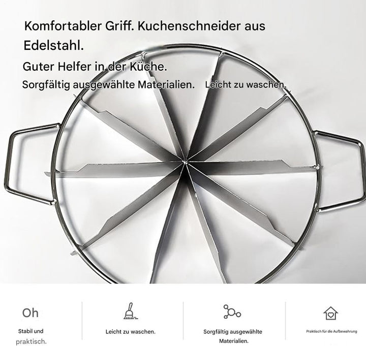 Kuchen -Portionsmarker - Kuchen -Slicer -Marker | Tortenschneider | Kuchenteiler | Portion Maker Too