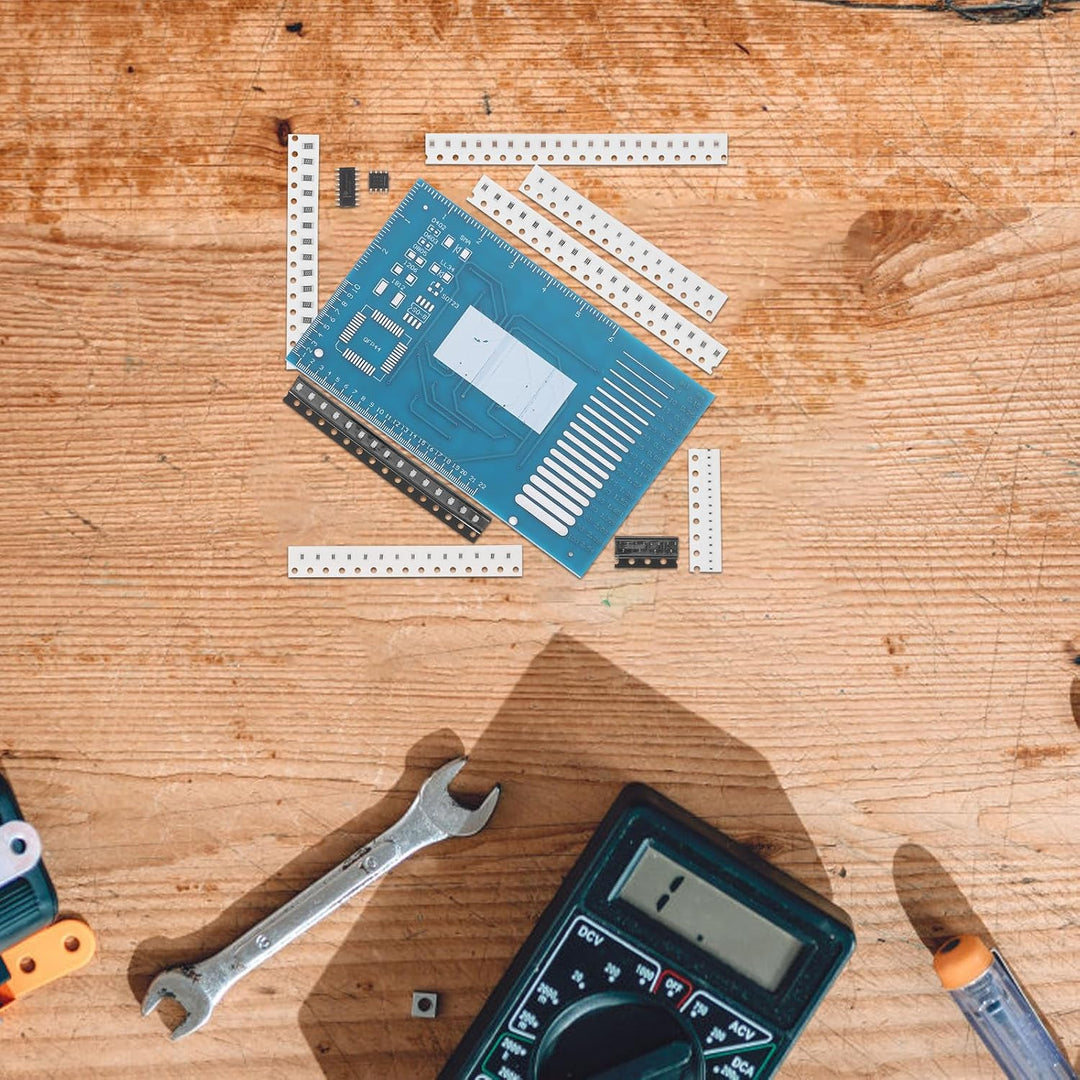 Toyvian Mikrolötset für Elektronische Bauteile mit 125 Komponenten und 274 Lötstellen Pcb Material z