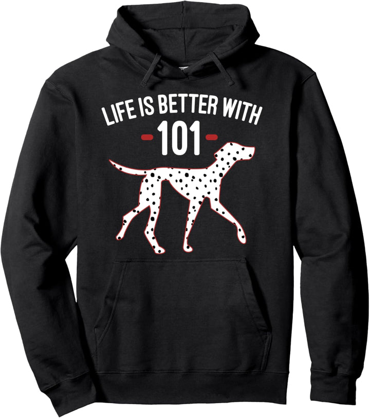 Disney 101 Dalmatians Life Is Better Pullover Hoodie