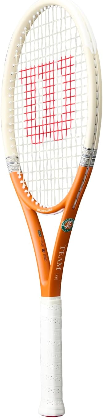 Wilson Roland-Garros 2026 Team 102 Tennisschläger, Geeignet für Freizeitspieler, Mit leichtem Rahmen