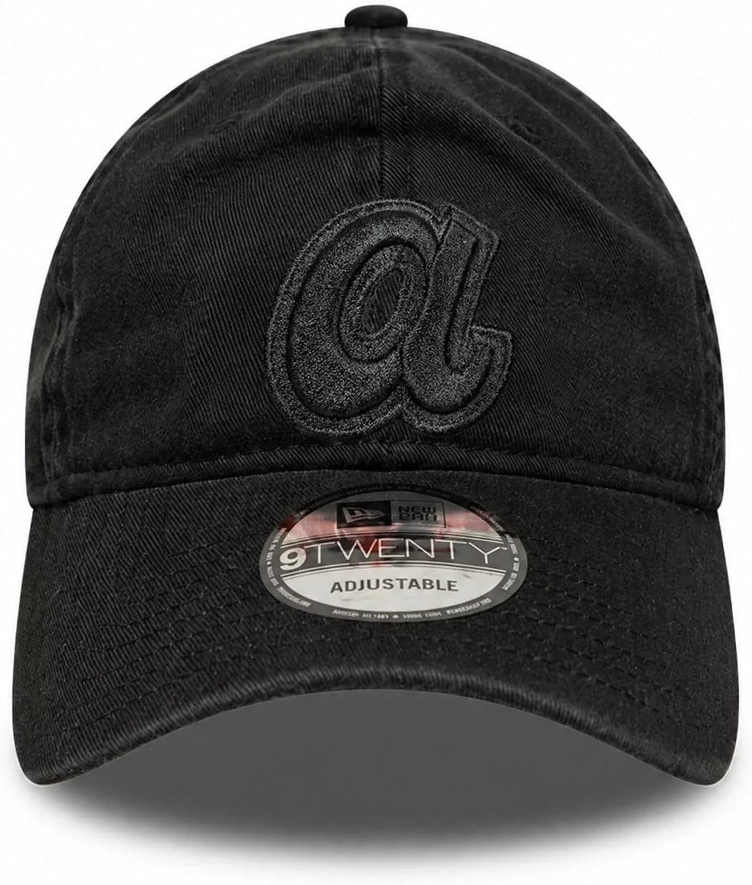 New Era 9Twenty Cap MLB Basecap Baseball Verstellbar Kappe #34-Braves-Black-31676 Einheitsgrösse, #3