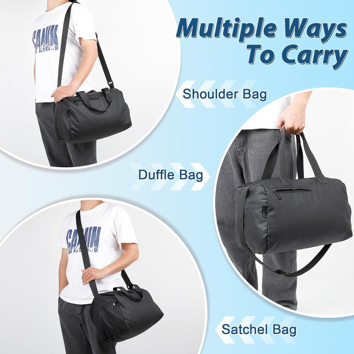 Romon Sporttasche Reisetasche, Sporttaschen Sportbeutel Schwimmtasche Trainingstasche mit Schuhfach
