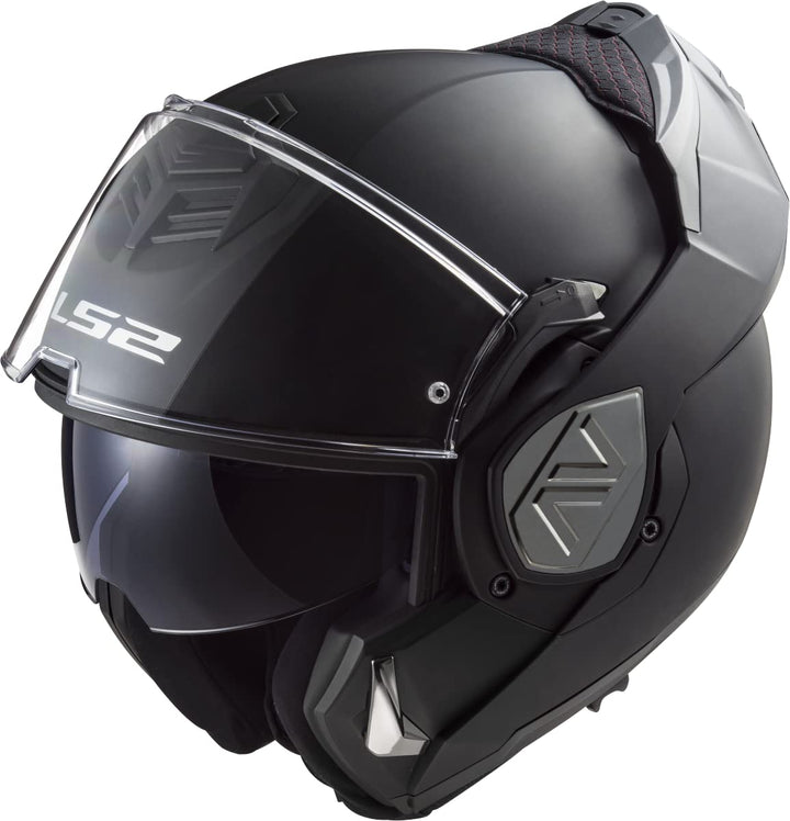 LS2, Klapphelme motorrad ADVANT solid black mat, XL XL Black mat, XL Black mat
