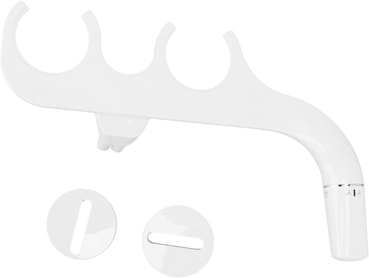 Slim Bidet 3/8 Kupfer T-Stück Nicht Elektrisch Selbst-WC-Aufsatz mit Zwei Düsen Hygienisches Bidet D