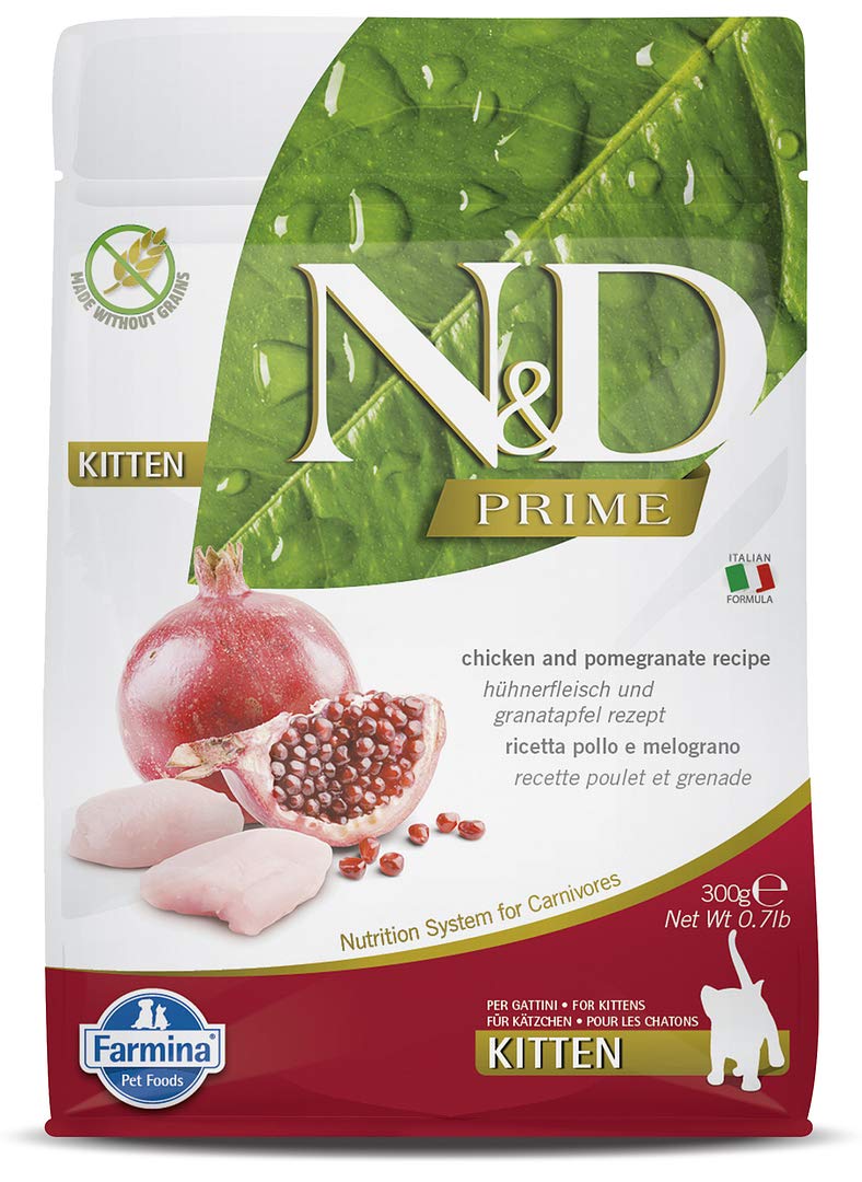 Farmina N&D Prime Kitten Pellets Katzenfutter(Trockenfutter, mit hochwertigen Vitaminen und natürlic