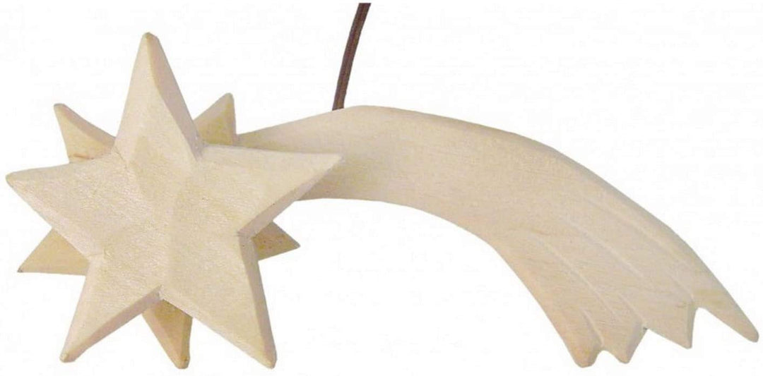 MaMeMi Beleuchteter Stern von Bethlehem, Weihnachtsdeko und Krippenzubehör, ca. 13,5cm
