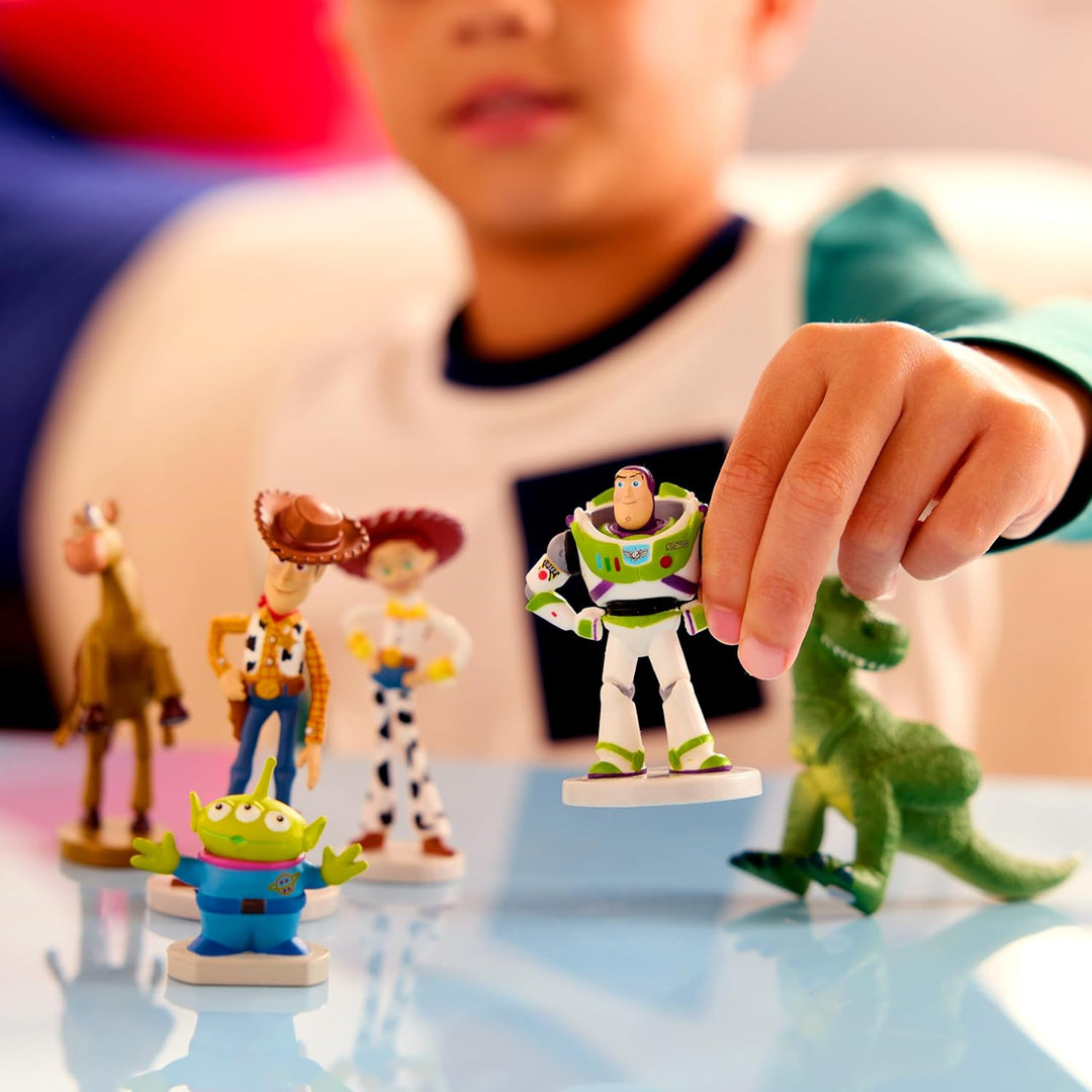 Disney Store Official - Toy Story (Pixar) - Figurenset - 8 Spielzeuge - Mit Buzz Lightyear, Woody, J