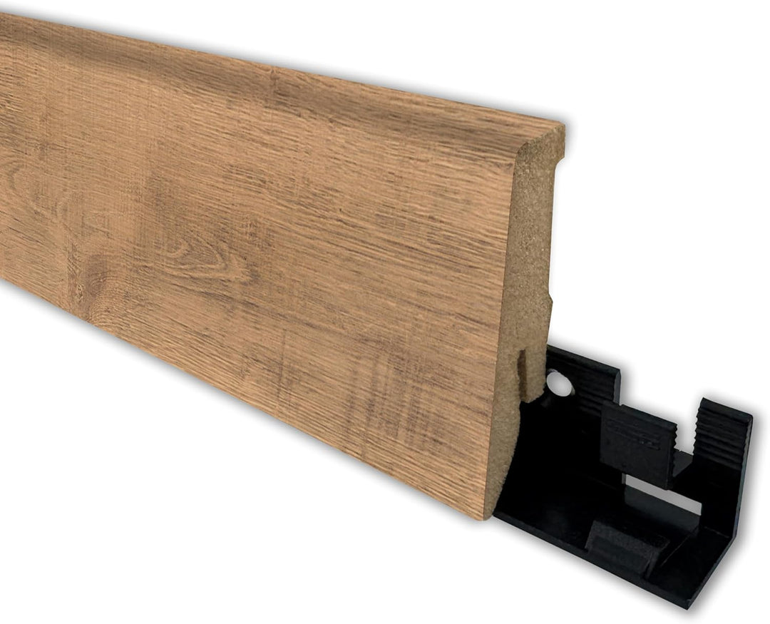 Sockelleiste KronoOriginal Cottage Höhe: 58 mm - Tiefe: 19 mm - Länge: 260 cm - Material: MDF mit De