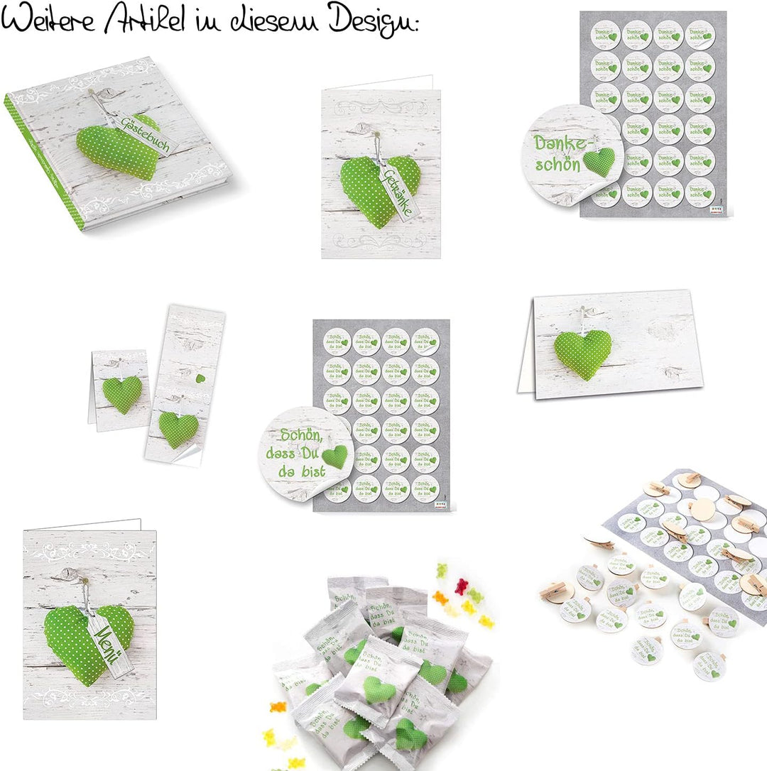 Logbuch-Verlag 48 kleine SCHÖN DASS DU DA BIST mini Schachtel Box Karton Gastgeschenk Mitgebsel give