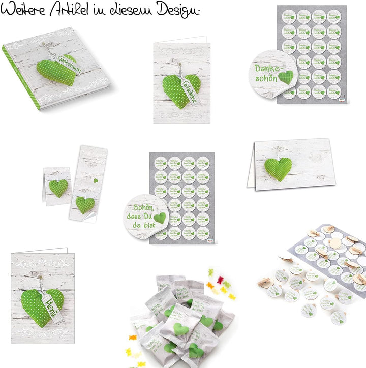 Logbuch-Verlag 48 kleine SCHÖN DASS DU DA BIST mini Schachtel Box Karton Gastgeschenk Mitgebsel give