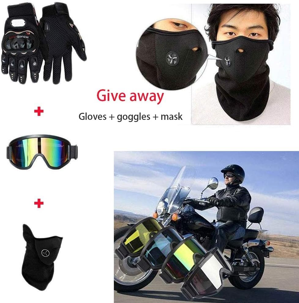 Bonbela Helm Professioneller Motocross Helm Kinder Erwachsene Motocross Dirt Bike Offroad Motorradhe