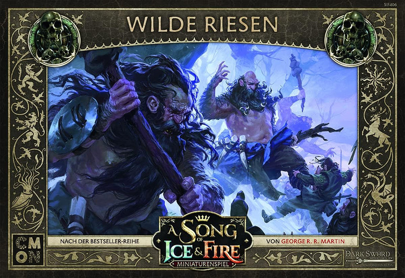 CMON | A Song of Ice & Fire – Wilde Riesen | Erweiterung | Tabletop | 2 Spieler | Ab 14+ Jahren | 45
