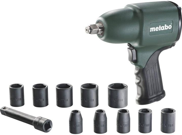 Metabo Druckluft-Schlagschrauber DSSW 360 Set 1/2" (604118500) Kunststoffkoffer, Arbeitsdruck: 6.2 b