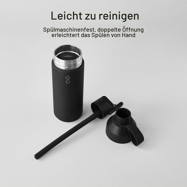 Ocean Bottle - Go Wasserflasche aus recyceltem Edelstahl - umweltfreundlich & wiederverwendbar - Pec