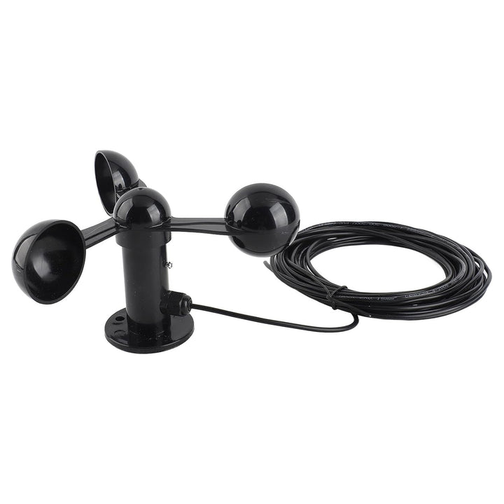 PUSOKEI Dreischalen-Anemometersensor 0-3,8 V |Windgeschwindigkeitsdetektor mit 8 M Kabel Zur Aussenü